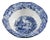 White and Blue Ceramic Bowl Plate from Chinese SCR, 1880s For Sale