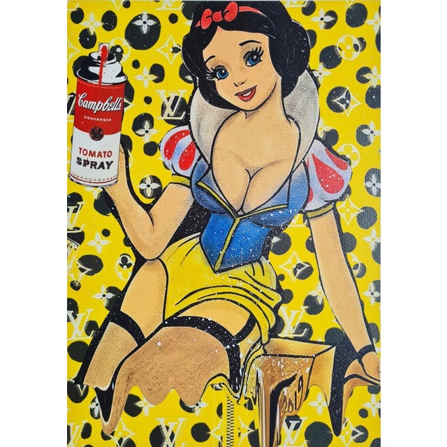 Death Nyc - Snow White - Limited Edition With Certificate Paper: Fine art 300 gsm paper. Numbered from the edition of 100,...