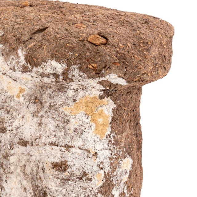 15th Century & Earlier Egyptian Painted Sarcophagus Mask For Sale - Image 5 of 8