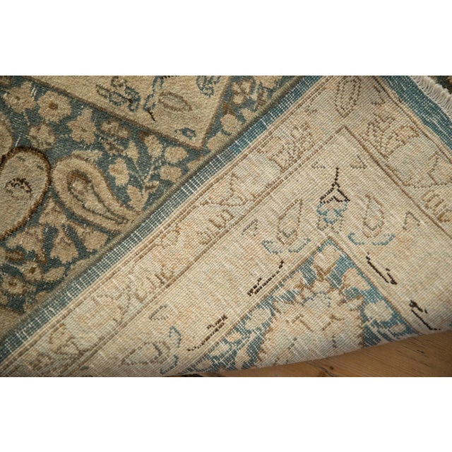 Vintage Distressed Meshed Carpet - 9'4" x 13'5" For Sale - Image 9 of 10