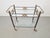 1960s Regency Brass and Glass Serving Trolley, Italy, 1970s For Sale - Image 5 of 10
