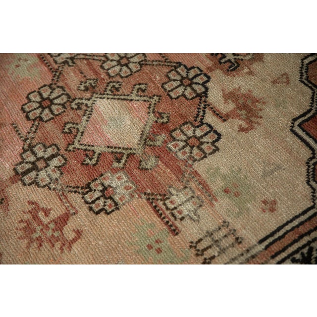 Old New House Vintage Distressed Oushak Square Rug - 3'11" x 5'2" For Sale - Image 4 of 11