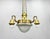 Art Noveau German Brass Chandelier, 1920s For Sale - Image 4 of 10