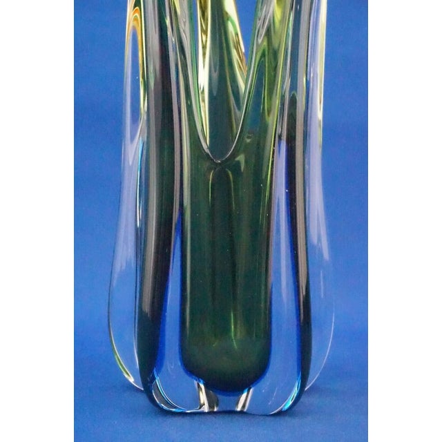 Murano Glass Vase attributed to Archimede Seguso For Sale - Image 18 of 18
