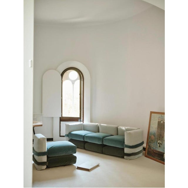 Pillow Sofa in Velvet by Muller van Severen for BD Barcelona For Sale - Image 12 of 18
