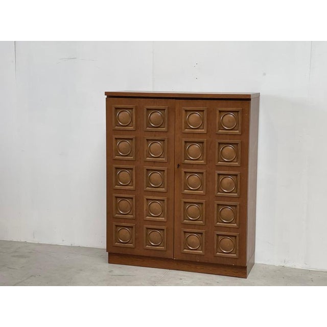 Brutalist Vintage Brutalist Bar Cabinet, 1970 For Sale - Image 3 of 11