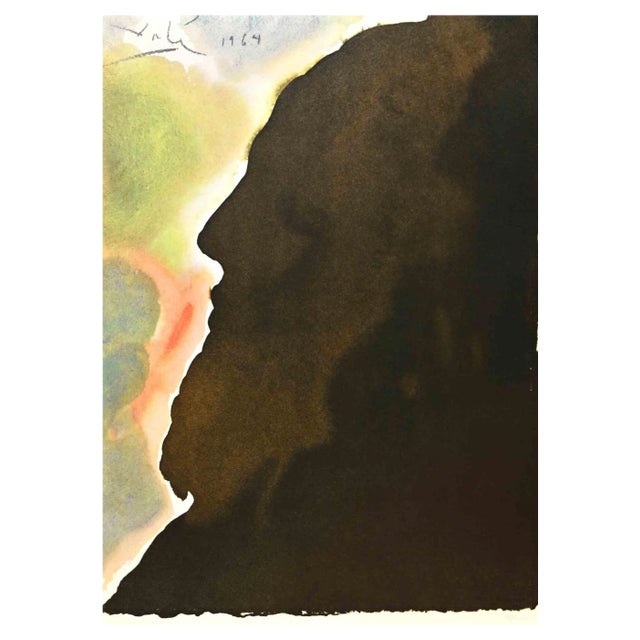 Salvador Dalí, Abraham, Pater Multarem Gentium, Lithograph, 1964 For Sale