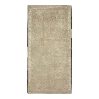 Galerie Shabab Collection Early 20th Century Turkish Oushak Throw Rug For Sale