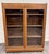 Victorian Antique Victorian or Arts and Crafts Style Golden Oak Display Cabinet Bookcase For Sale - Image 3 of 16