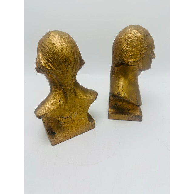 Very old and somewhat primitive, these bookends are made of iron. They have a great look but are also heavy and useful....