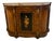 Antique Victorian Burr Walnut Sideboard Cabinet with Floral Marquetry Credenza, 1850 For Sale
