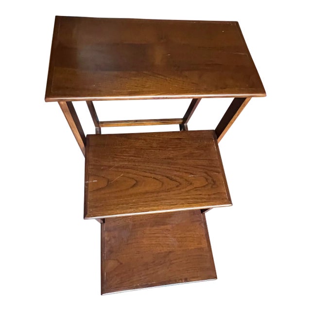 Vintage Metal & Wood Step Stool Mid Century | eBay