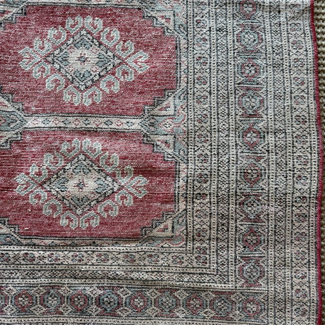 Turkish Vintage Turkish Wool Rug 48" X 63" For Sale - Image 3 of 7