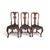 18th Century 18th Century Rococo Set of 6 Painted Dining Chairs From Lucca For Sale - Image 5 of 10
