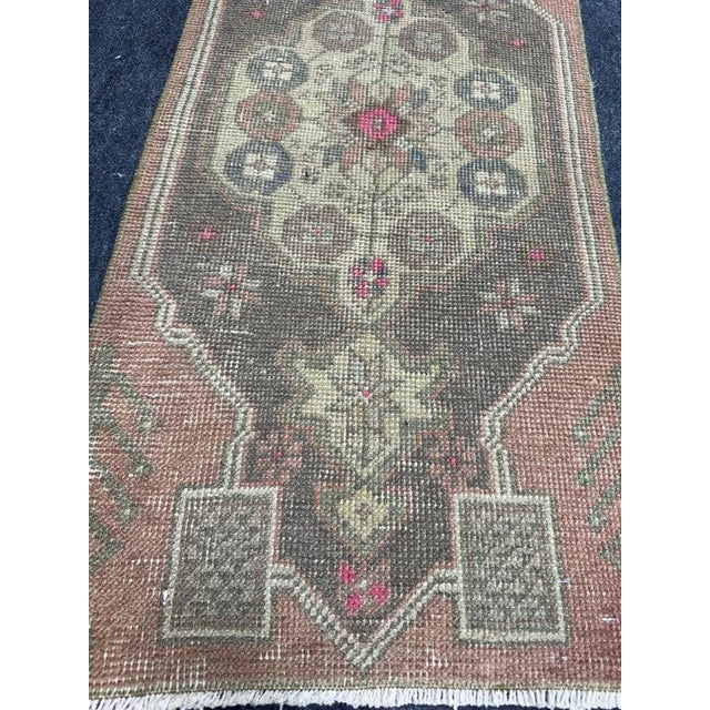 Contemporary Turkish Yastik Rug 1'5" x 3'1" For Sale - Image 3 of 5