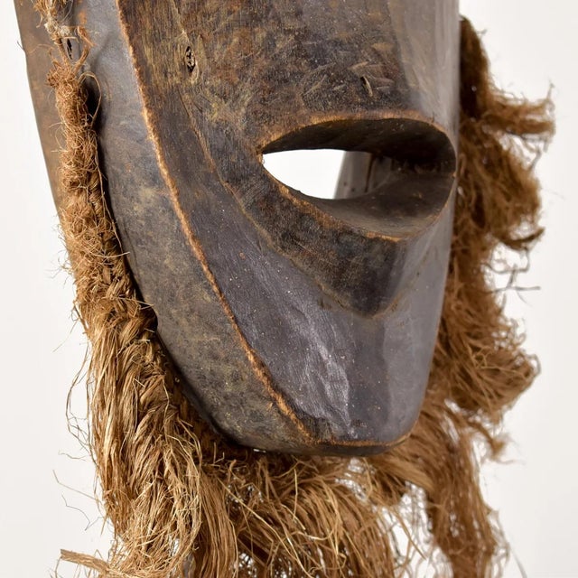 Early 20th Century Lega Bearded Bwami Society Mask For Sale In Denver - Image 6 of 8