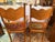 Set of Six, Antique, Oak Dining Chairs Covered With Ralph Lauren Kilim Fabric, Early 1900s For Sale - Image 11 of 11
