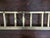 Metal 19th Century Brass Fireplace Club Fender With Leather Upholstered Seats For Sale - Image 7 of 8