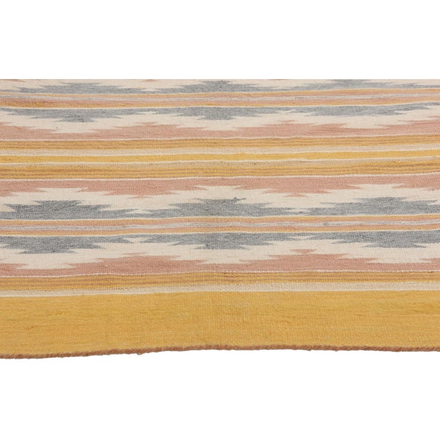 Native American Art Vintage Chinle Navajo-Style Rug - 02'11 X 04'11 For Sale - Image 4 of 9