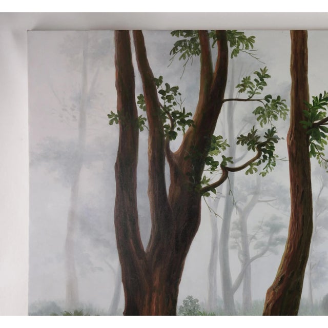 Oil painting on canvas rural landscape. size：48.8" * 37