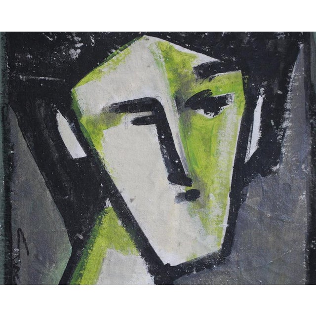 Hidden Portraits XXXIII, 1990s, Acrylic Painting on Cnavas, Framed For Sale - Image 4 of 11