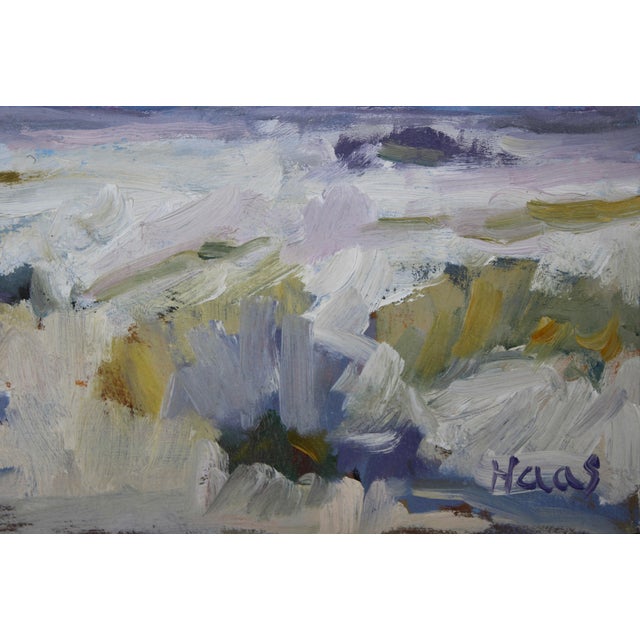 Modern Impressionist Oil Painting Desertscape For Sale - Image 4 of 9
