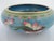 Chinese Turquoise Cloisonne Vase Flower Brush Washer Bowl Custom Stand For Sale - Image 15 of 16