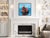 Early 21st Century Search by Andreas Claussen | Oil on canvas Astronaut in a floatie with a dog head on water For Sale - Image 5 of 5