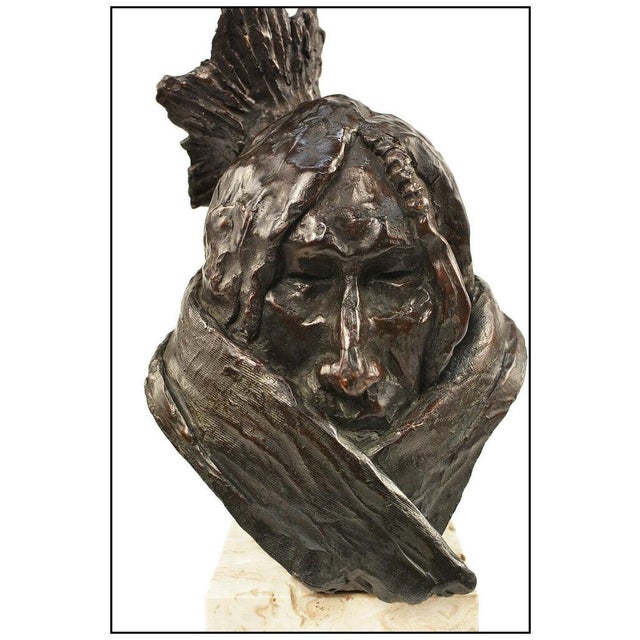Richard Greeves Authentic Bronze Sculpture "Red Bird", listed with the Submit Best Offer option. Additionally this piece...