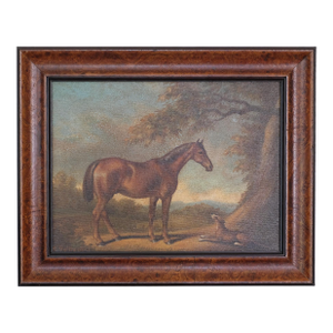 Late 20th Century Equestrian English Traditional Oil Painting