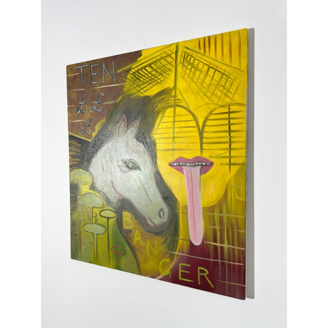 Steven E Robertson, Ten £ Banger, 2025, Oil on Canvas For Sale - Image 7 of 11