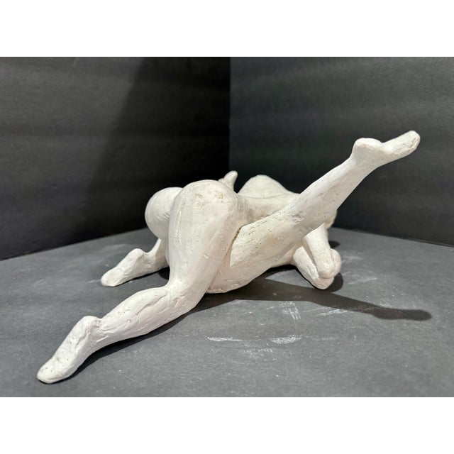 1960s 1960s Larry Mohr Plaster Erotic Couple Sculpture Signed From Artist Estate For Sale - Image 5 of 8