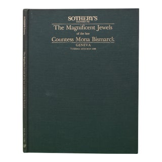 The Magnificent Jewels of the Late Countess Mona Bismarck 1986 Sotheby's Geneva For Sale
