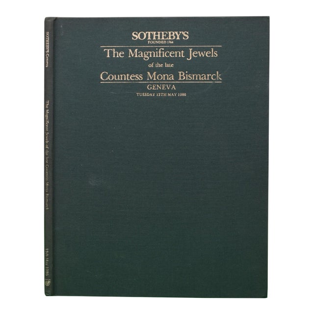 The Magnificent Jewels of the Late Countess Mona Bismarck 1986 Sotheby's Geneva For Sale