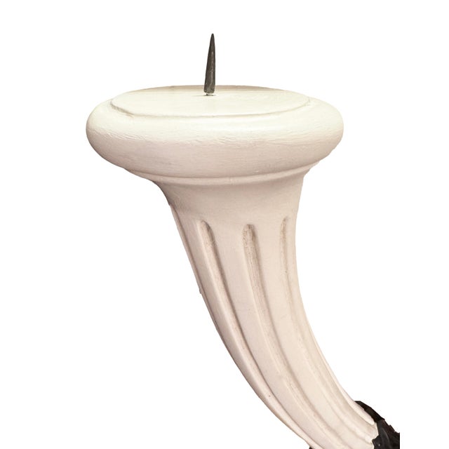 Neoclassical Rose Tarlow Three Arm Candle Sconce For Sale - Image 11 of 11
