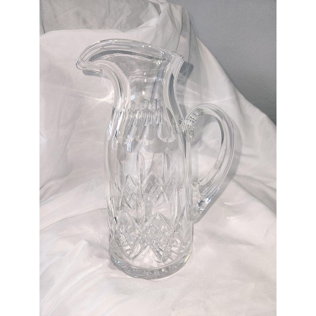 1950s 1950s Signed Stuart Crystal "Glengarry" Pitcher - 1 Quart - Hand-Cut Lead Crystal For Sale - Image 5 of 6