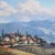 Framed Signed Sung Kim Vineyard Village Print For Sale - Image 4 of 11