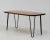 1960s 1960s Mid Century Modern Hairpin Leg Maple Slab Coffee Table Organic For Sale - Image 5 of 13