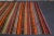 Vintage Turkish Oushak Handmade Cotton Orange Wool Kilim Area Rug For Sale - Image 4 of 10