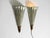Mid-Century Modern Long Wall Lamps in Wood-Covered Aluminum, 1950s, Set of 2 For Sale - Image 3 of 10