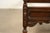 Berkey & Gay Style Antique English Jacobean Carved Walnut and Burl Wood Twin Size Bed, Circa 1920s For Sale - Image 11 of 13