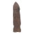 Vintage Carved Wood Monk Sculpture Primitive Rustic With Patina For Sale