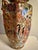 Ceramic Antique Chinese Porcelain Rose Medallion Vase With Lid and Gilded Foo Dog For Sale - Image 7 of 12