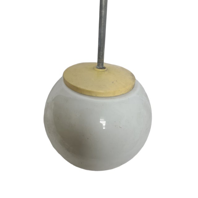 Postmodern Communist Pendant Lamp, Poland, 1970s, in Good conditions. Designed 1950 to 1959 European Plug (up to 250V).The...