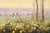 Blue French Impressionist Landscape Painting by Michael Henry (1928-2016) For Sale - Image 8 of 11