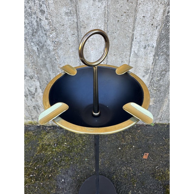 Mid-Century Modern Freestanding Ashtray in Cast Iron by Gunnar Ander, 1950s For Sale - Image 3 of 6