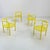 1960s Yellow Locus Solus Chairs by Gae Aulenti for Poltronova, 1960s, Set of 4 For Sale - Image 5 of 11