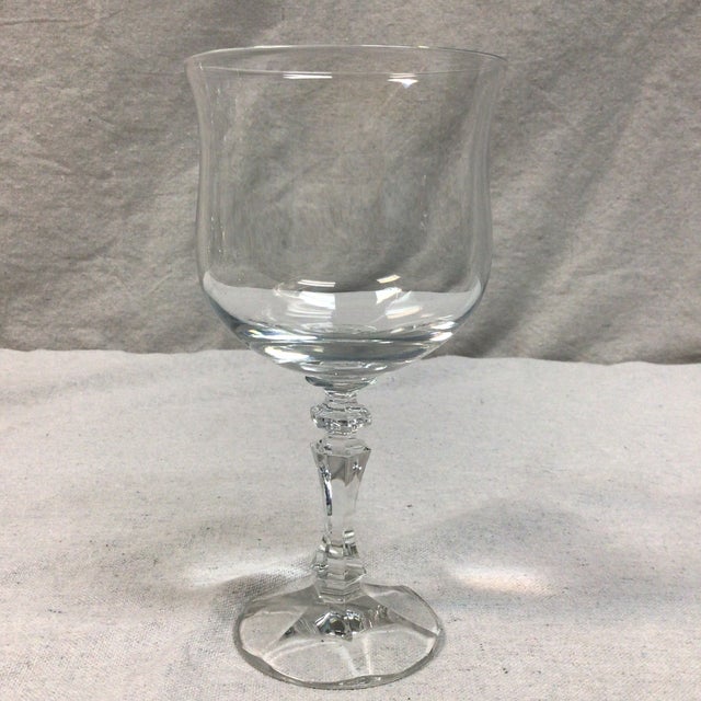 Transparent Schott-Zwiesel Crystal Water Goblets-Set of 8 For Sale - Image 8 of 12