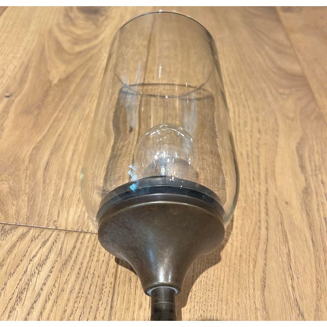 Metal Obsolete Los Angeles Hanging Pendant Lights - a Pair For Sale - Image 7 of 10