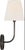Traditional Chapman & Myers for Visual Comfort Signature Polaris 15" Sconce in Bronze with Linen Shade For Sale - Image 3 of 7